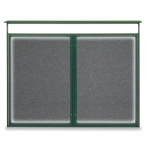 Single Door Enclosed Indoor Letterboard